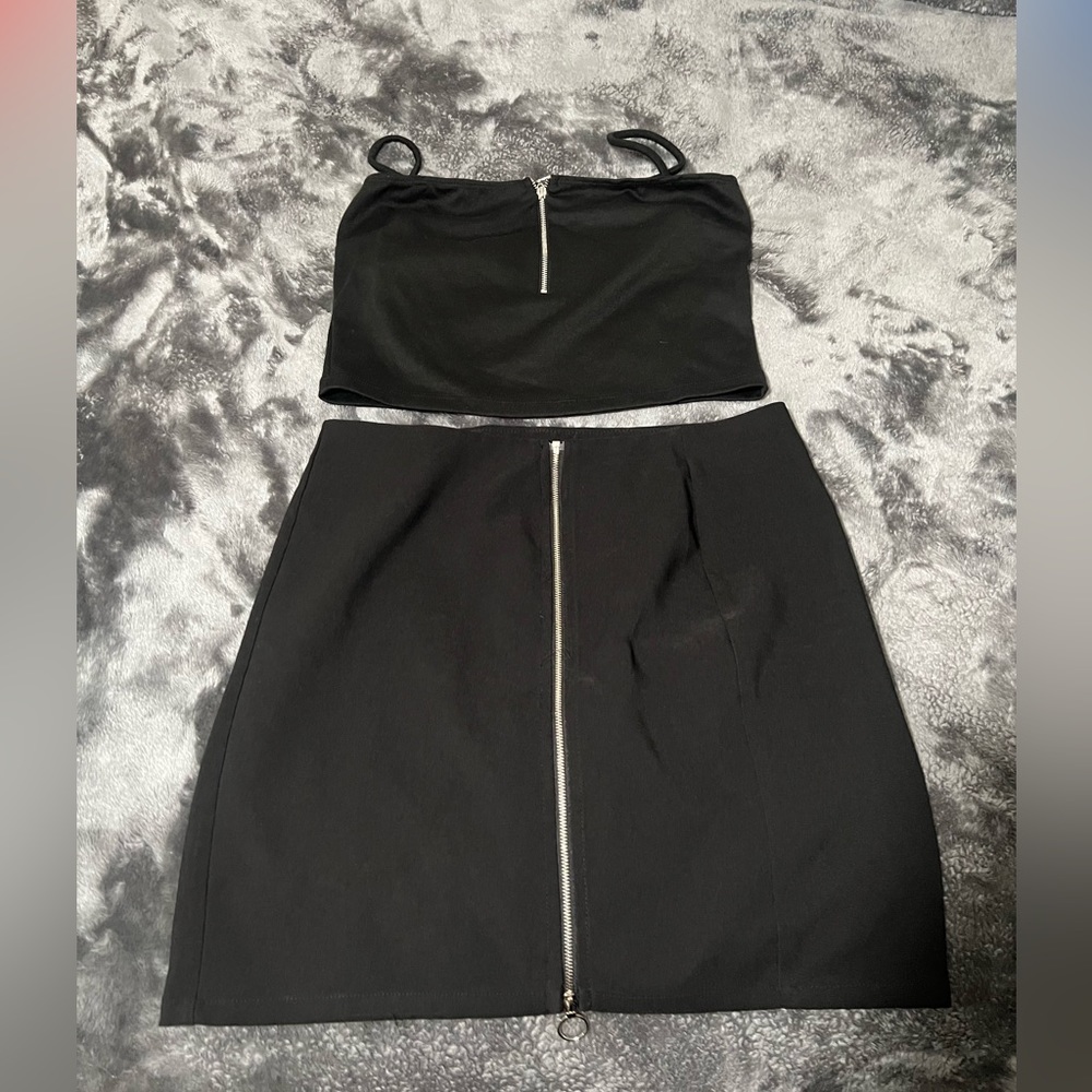 black two piece